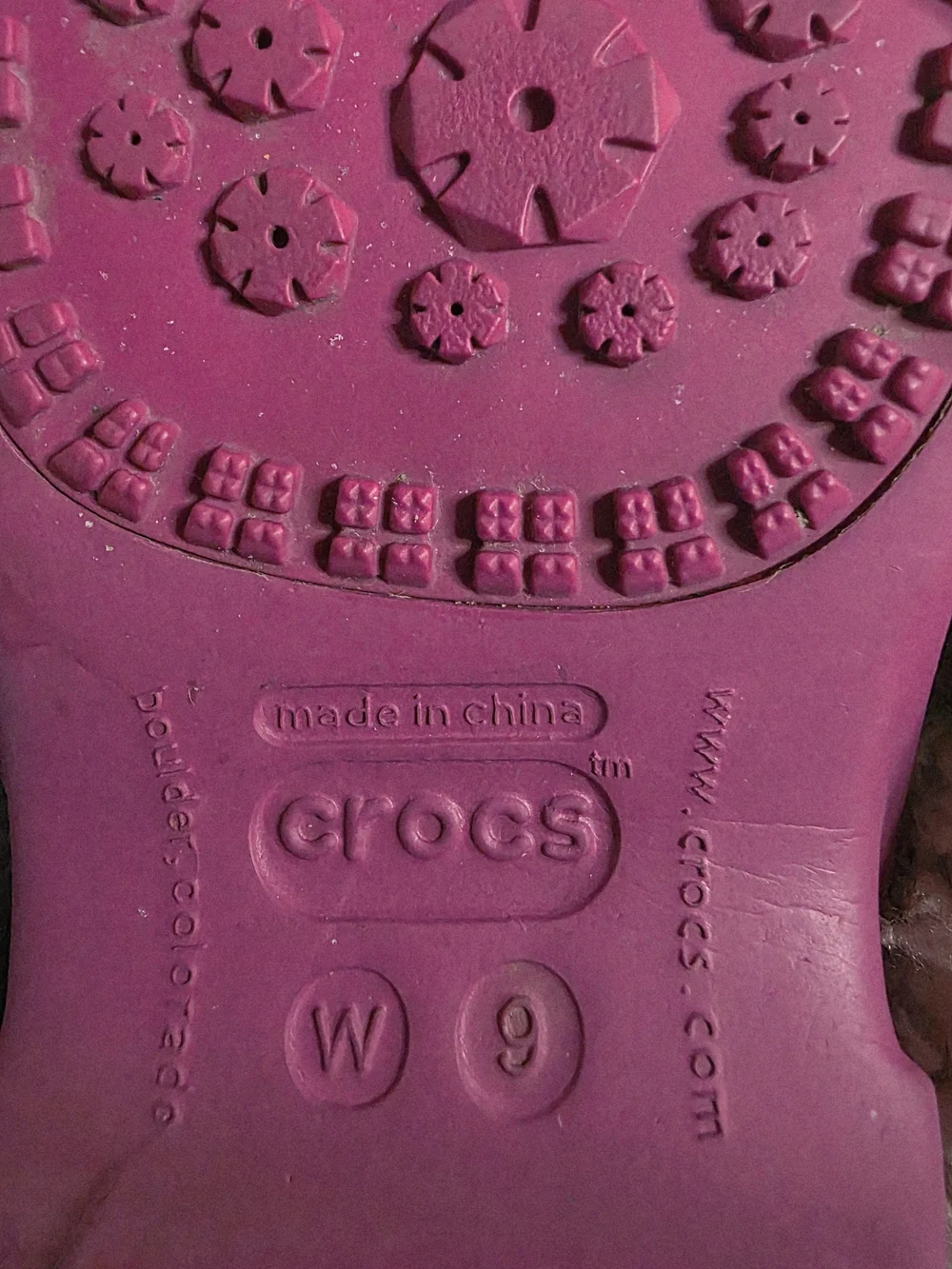 Crocs Winter Puff Faux Shearling Lined Ankle Boots Pink Women's 9 Waterproof